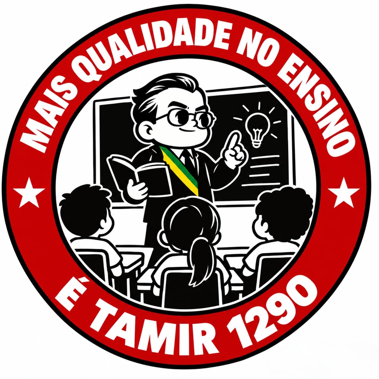 Adesivo Professor Getulinho